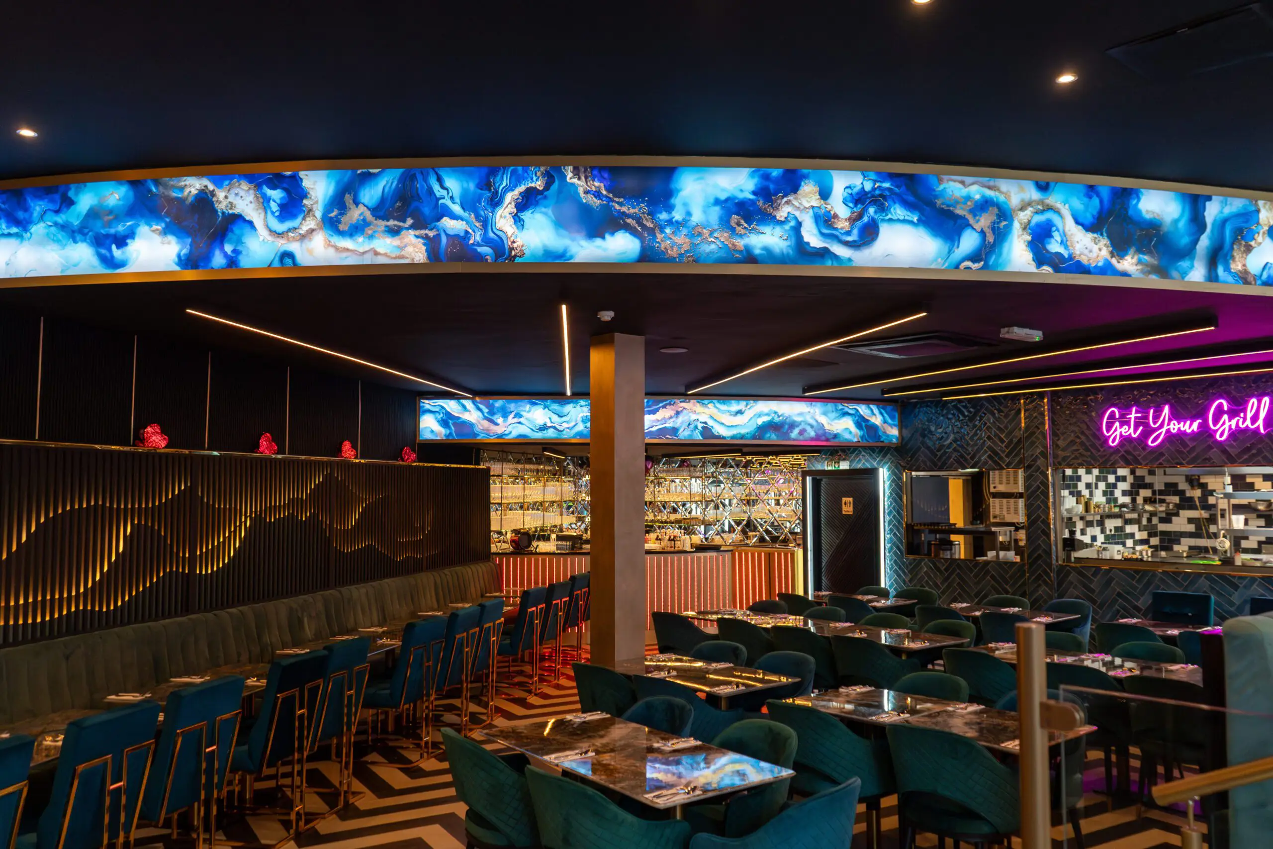 Kebabish Grill & Steak Edinburgh vibrant dining experience